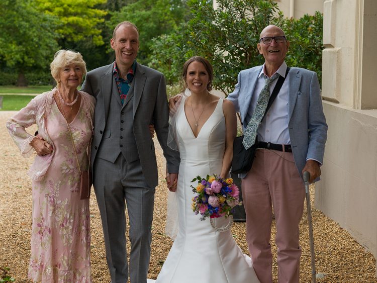 LVAD patient at his son's wedding