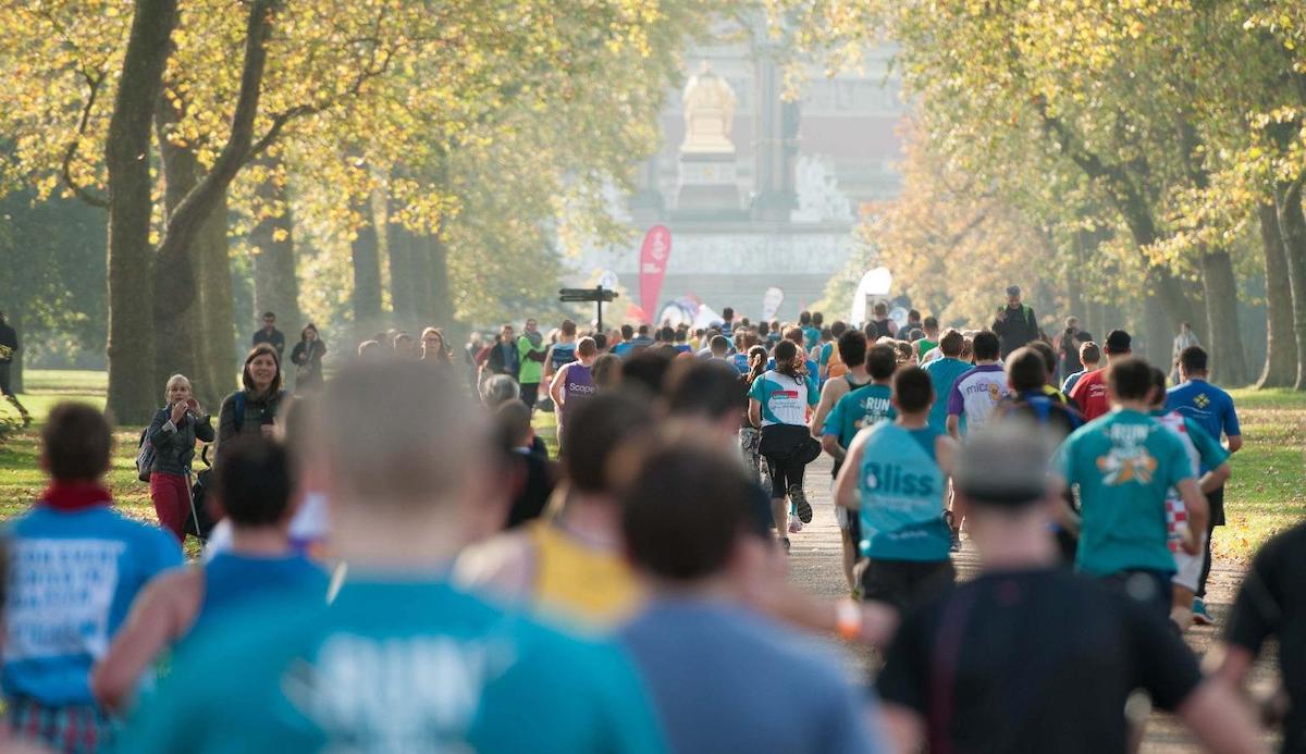 Royal Parks Half Marathon runners