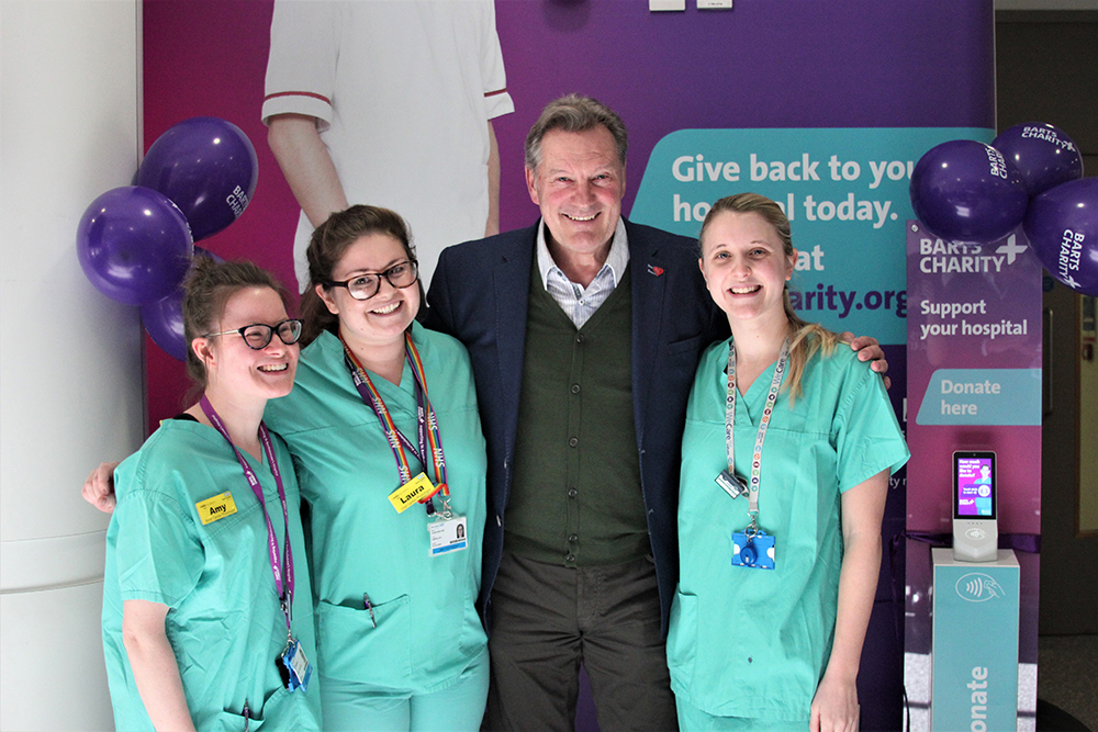 Glenn Hoddle Barts Charity launch