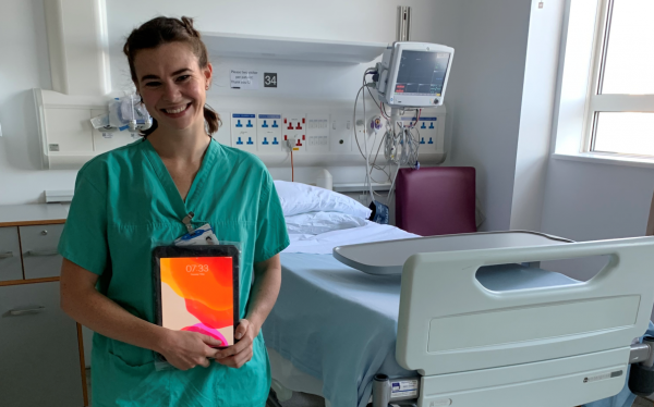 iPads funded by Barts Charity