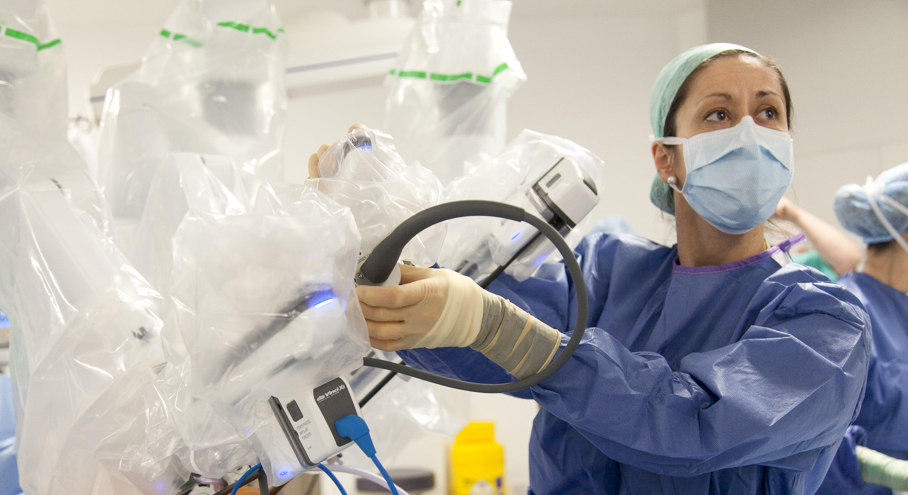 Robotic surgery at The Royal London Hospital