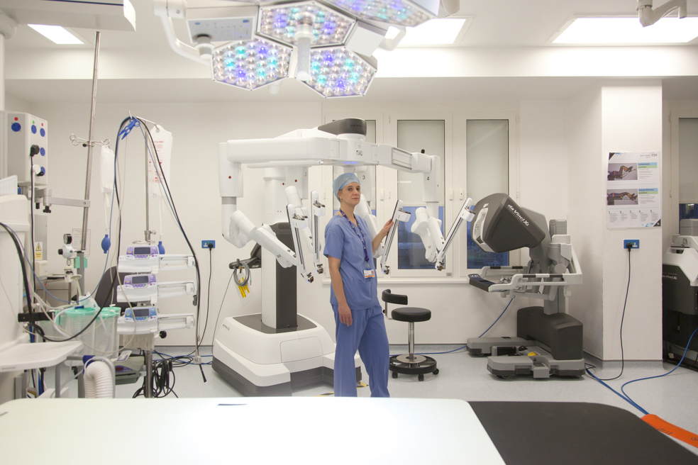 Robotic surgery at The Royal London Hospital