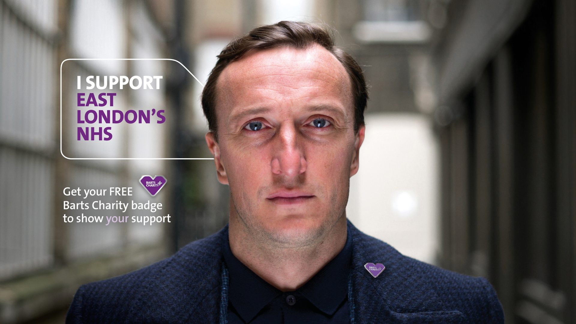 Mark Noble Supports East London's NHS