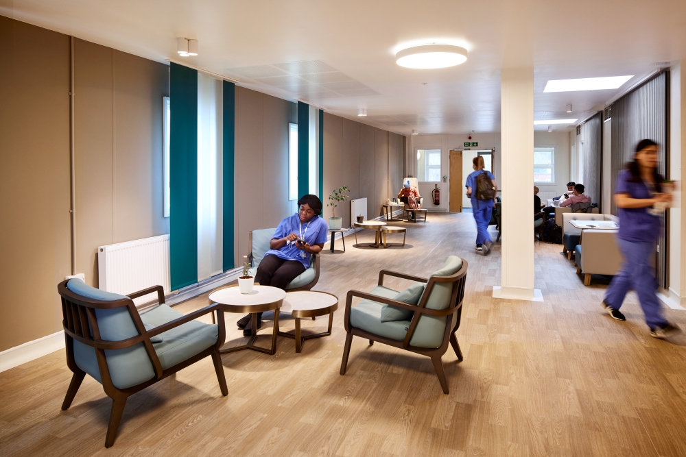 COVID appeal impact seen as staff at Whipps Cross Hospital using their new wellbeing hub