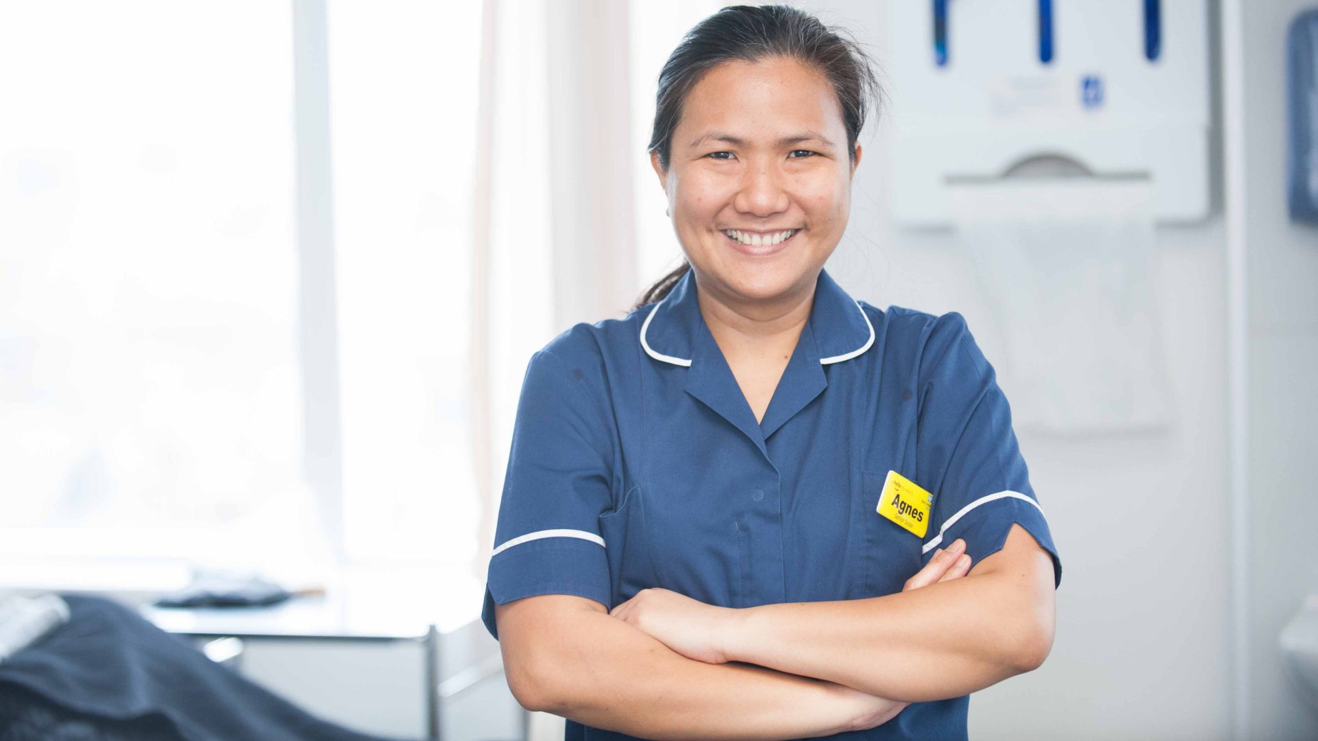 Agnes, staff member at Barts Health NHS Trust