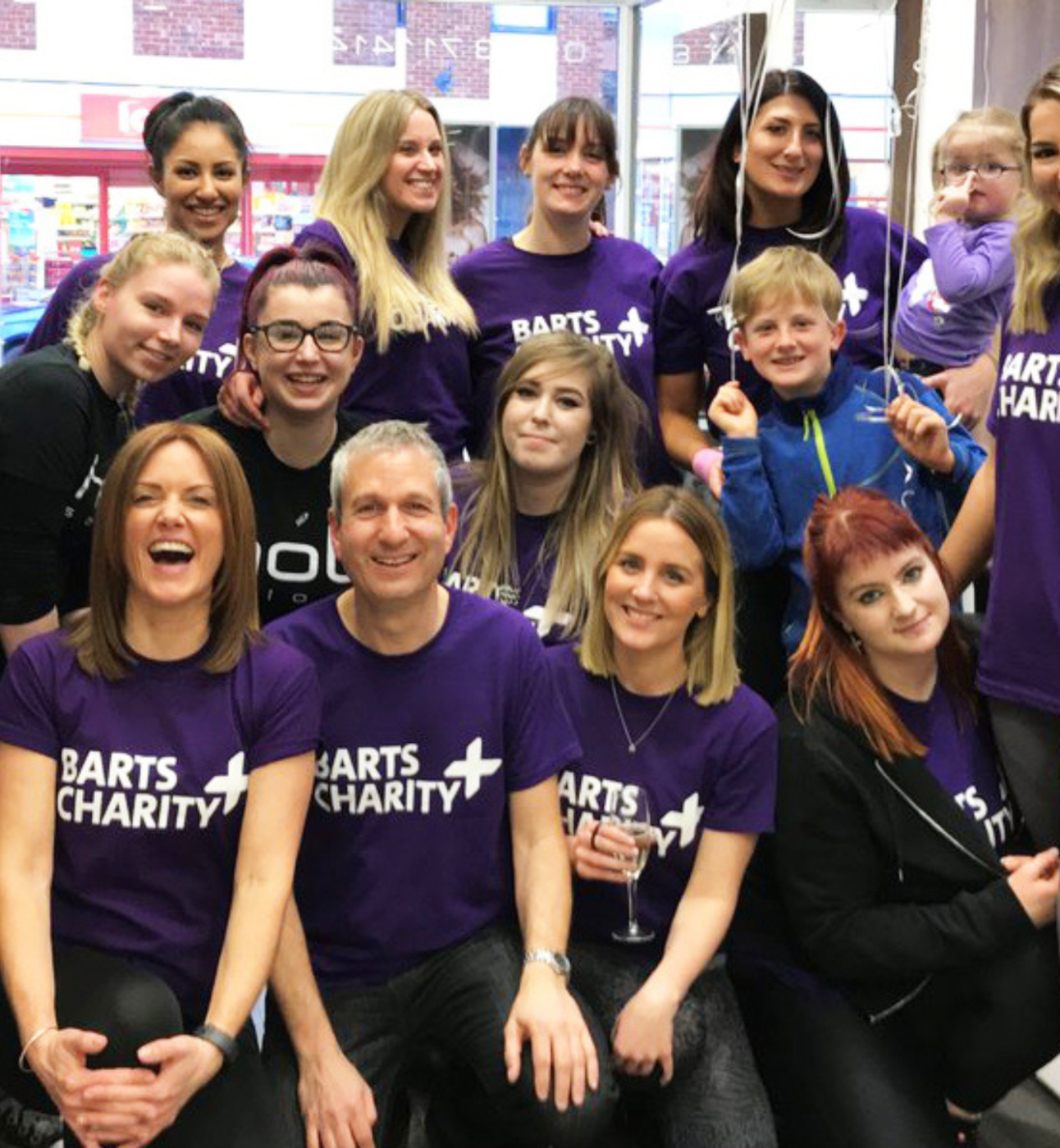 Fundraisers at David and Hobs salon