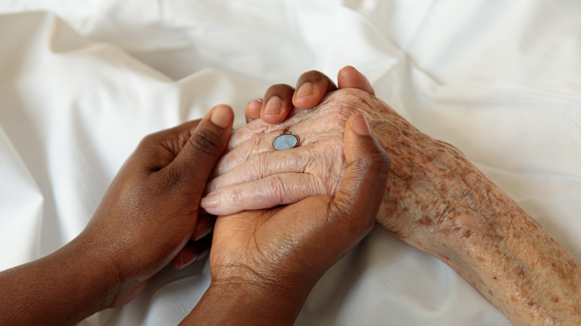 Hands holding