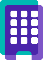 Hospital building icon