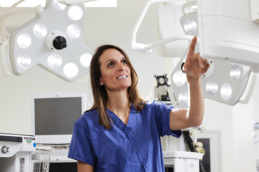 Laura Johnson, surgical lead at the Breast Cancer Centre